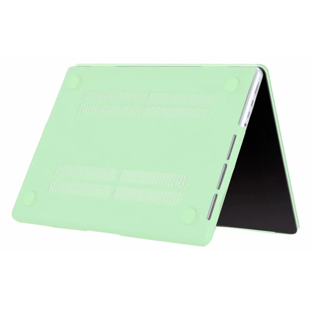 Alt view image 10 of 10 - Se7enline Compatible with 2021-2025 MacBook Pro 14 inch Case Hard Shell Cover for 14-inch A3434 A2779 A2918 A2992 A3112 A3401 M5 M4 M3 M2 M1&Keyboard Skin &Screen Protector &Dust Plug,Melon Green