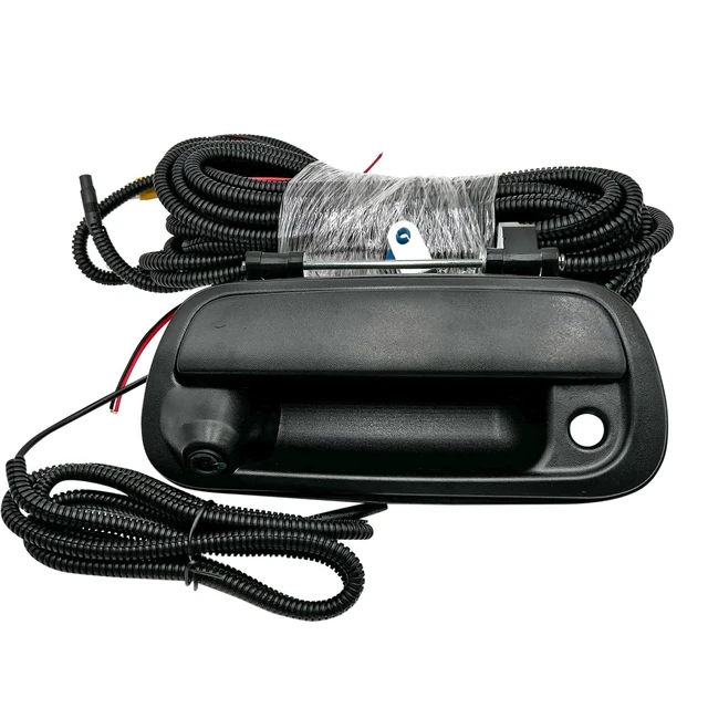Alt view image 6 of 10 - Rear View Camera Backup Tailgate Handle Camera Compatible with 2000-2006 Toyota Tundra Tailgate Door Handle Replacement Camera