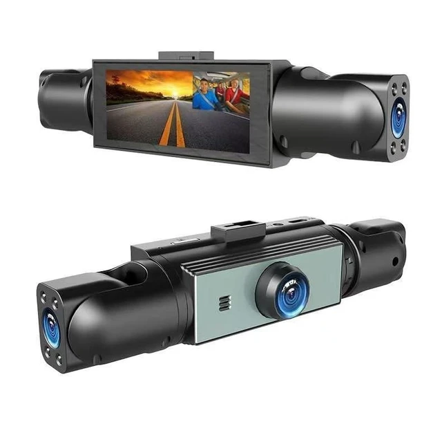 Alt view image 4 of 6 - Tangxi 4 Channel Dash Cam Front and Rear Left Right Inside, 1080P Car Dash Camera with 2.7" UHD Display, 170 Wide Angle, Night Mode, Emergency Recording, 150mAh Battery