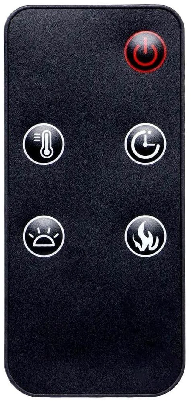 Alt view image 10 of 10 - Replacement Remote Control for Greystone Electric Fireplace Heater W36BLFW-1 (Doesn't Work with W36BLFW),with Wall Mounting Bracket