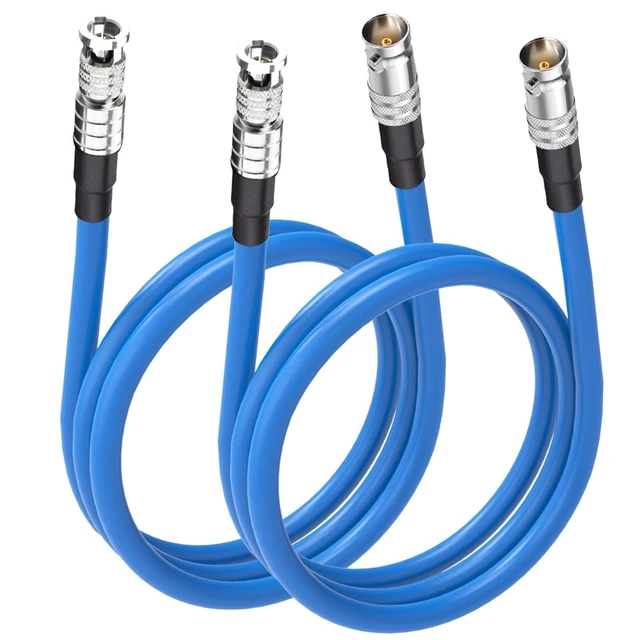 Alt view image 6 of 10 - Superbat HD-BNC Male to BNC Female Cable 3ft Belden 1694A 18AWG 3G/6G/HD SDI Cable 75 Ohm Supports 4K/8K Video for Broadcast & Cameras 2-Pack