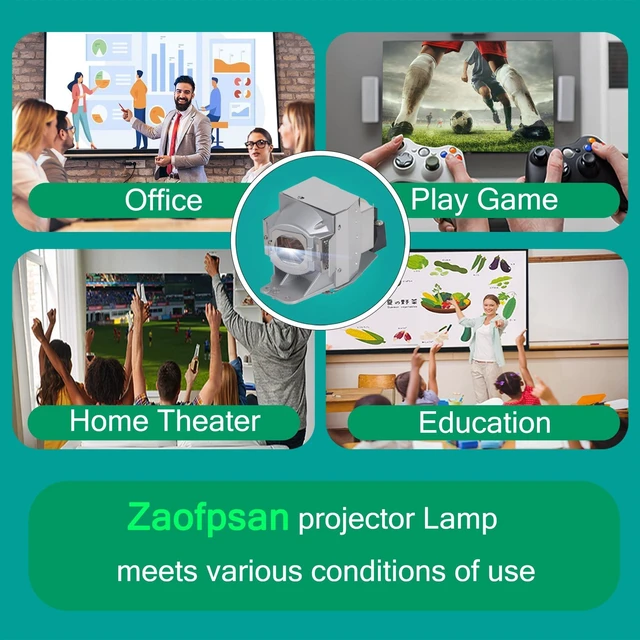 Alt view image 7 of 10 - Zaofpsan 5J.J7L05.001 / 5J.J6E05.001 /5J.J9H05.001 Replacement Projector Lamp for BenQ W1070 W1070+ HT1085ST W1080ST HT1075 W1080ST+ W1085ST MX662 MX720 Bulb with Housing