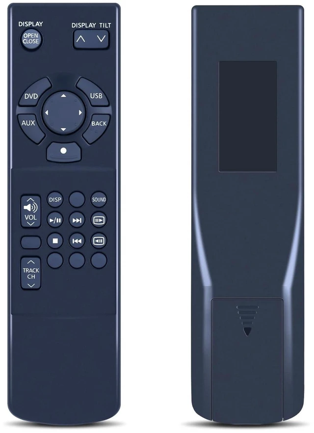 Alt view image 8 of 10 - RYQIF Replacement Remote Control Compatible with 2011 12 13 14 15 16 2017 Nissan Quest Rear Seat Entertainment DVD Remote
