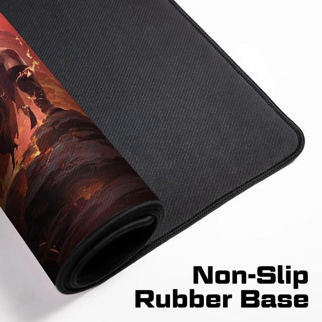Alt view image 8 of 8 - Starforge - Infernalist - Path of Exile 2 Gaming Desk Mat Large Extended Mouse & Keyboard Pad