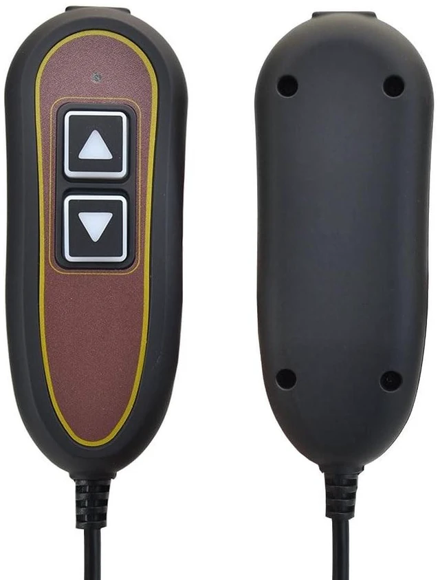 Alt view image 6 of 10 - ZK1200-HC 2 Button 5 Pin Remote Control Replacement for Golden, Lift Chair Power Recliner Remote for RMT, Dewert, Limoss and Kaidi Motors Commonly Hand Controller with USB and Backlight Function