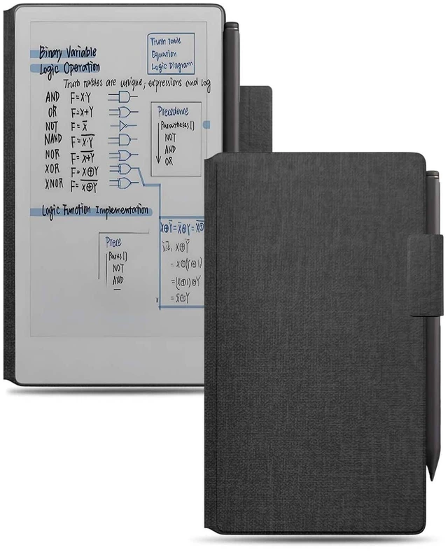 Alt view image 6 of 10 - Case for Remarkable Paper Pro Move,NOUKAJU Magnetic Protection Cover,Drop-Resistant,Anti-Scratch,Protection Case for Remarkable Pro Move Paper Tablet 7.3inch(Black)