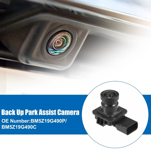 Alt view image 8 of 10 - ACROPIX Car Rear View Back Up Camera Wide Angle Park Assist Reverse Camera Fit for Ford Focus 2012 2013 2014 No.BM5Z19G490P/BM5Z19G490C - Pack of 1