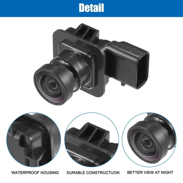Alt view image 9 of 10 - ACROPIX Car Rear View Back Up Camera Wide Angle Park Assist Reverse Camera Fit for Ford Focus 2012 2013 2014 No.BM5Z19G490P/BM5Z19G490C - Pack of 1