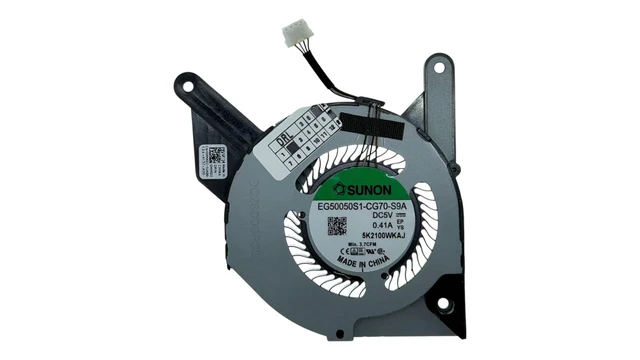 Alt view image 6 of 10 - CPU Cooling Fan for Dell Latitude 5410 (Integrated Graphics UMA), BAPA0606R5HY002, EG50050S1-CG70-S9A, HHKD2, 0HHKD2, 29MKF, 029MKF