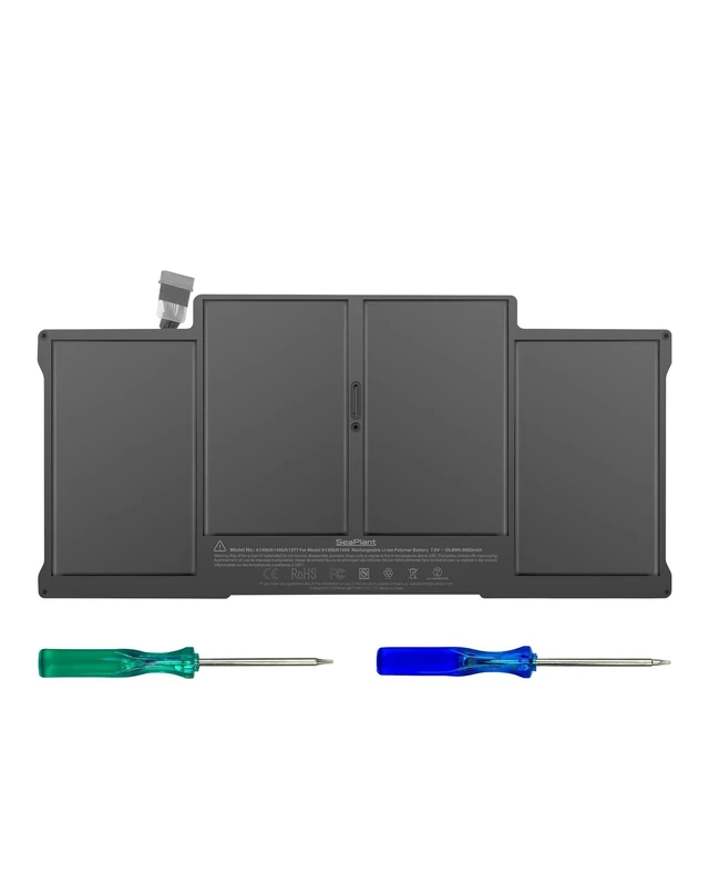 Alt view image 6 of 10 - SeaPlant A1466 Battery Replacement for MacBook Air 13-inch A1466(2017,2015,2014,2013,2012) A1369(2010,2011) A1377/A1405/A1496 Battery