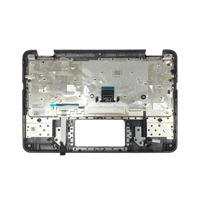 Alt view image 8 of 10 - JADTRXU 034Y6Y 34Y6Y Laptop Palmrest Replacement for Dell 3100 2-in-1 Chromebook Upper Case with Keyboard Assembly Part