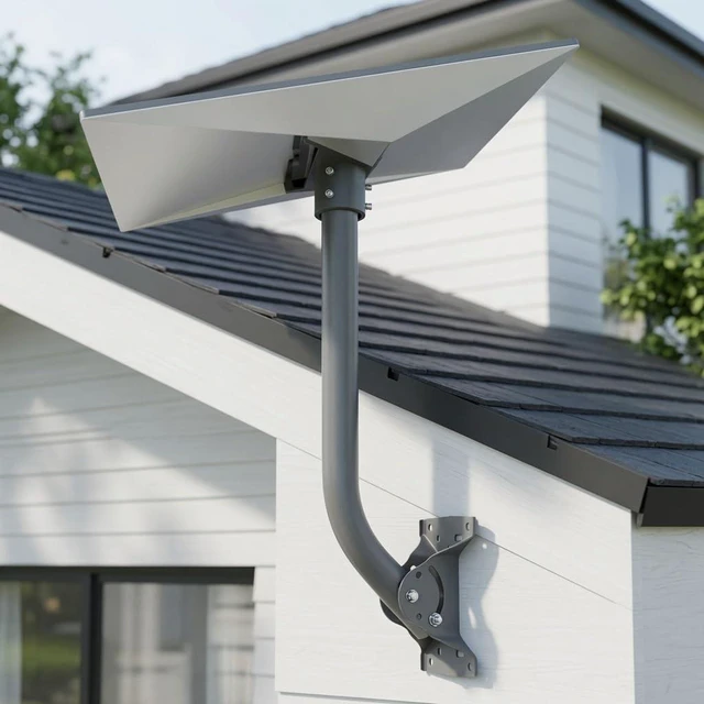 Alt view image 7 of 10 - Starlink Generation 3 Roof and Wall Mount Kit Compatible with Gen3 / V3 Starlink Standard Dish