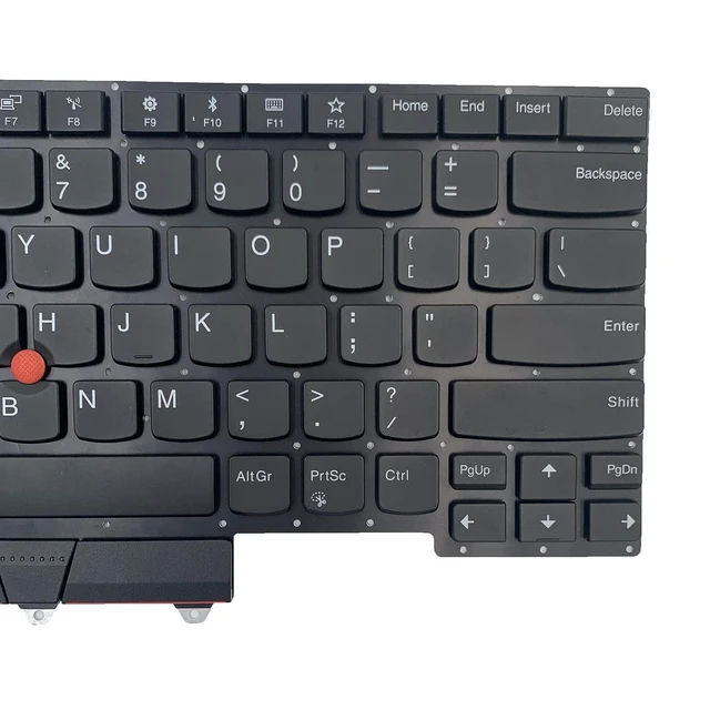 Alt view image 9 of 10 - Tiugochr Laptop Replacement US Layout with Backlight with Pointing Keyboard for Lenovo Thinkpad E14 Gen 1 R14 E14 Gen 2 (20T6 20T7 20TA 20TB)
