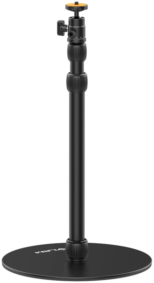 Alt view image 6 of 10 - jusmo LS09 Aluminum Projector Floor Stand for Nebula/XGIMI/Other Video Projectors, Mevo Camera Stand, 16.5-34.6inch Adjustable, Compatible with Projector/Camera/Phone/GoPro/Webcam/Lights