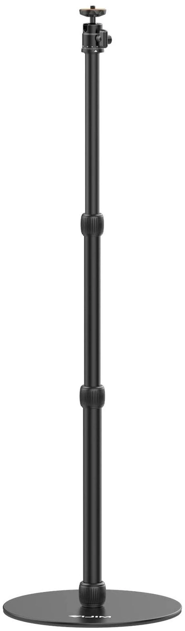 Alt view image 7 of 10 - jusmo LS09 Aluminum Projector Floor Stand for Nebula/XGIMI/Other Video Projectors, Mevo Camera Stand, 16.5-34.6inch Adjustable, Compatible with Projector/Camera/Phone/GoPro/Webcam/Lights
