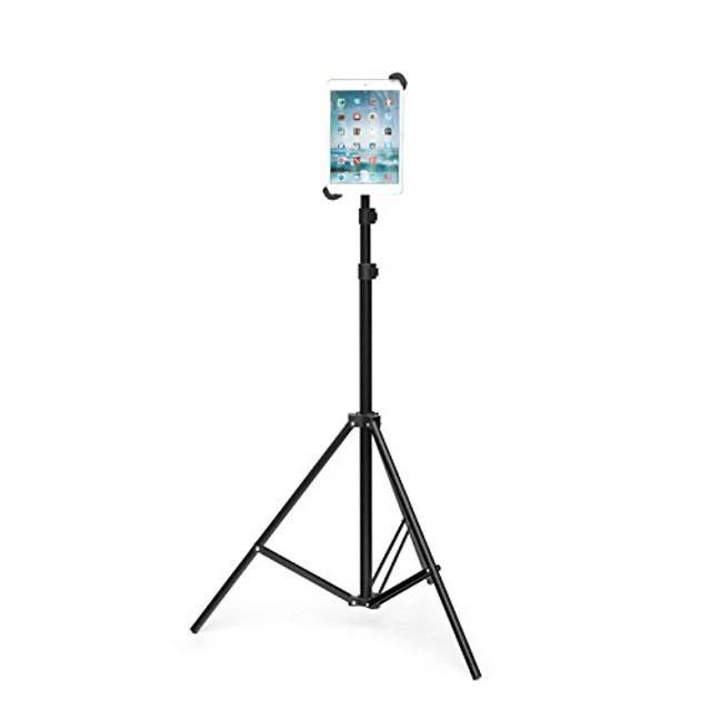 Alt view image 6 of 10 - GRIFITI Nootle Large Universal Tablet Mount Adjustable Stand Tripod, Mini Ball Head Travel Case Holder for Standard to Large iPads, iPad Pro, and Other Tablet Height Tall Compass Standing