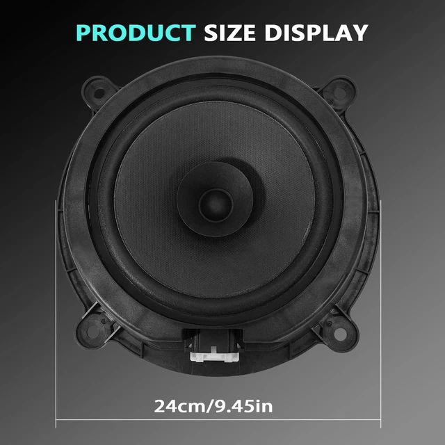 Alt view image 8 of 10 - Gaogsiy BHN9-66-960 Speaker Front Door Fit Mazda 3 2014-2018, Mazda 6 CX-5 2013-2016 Replace KF01-66-960 Black