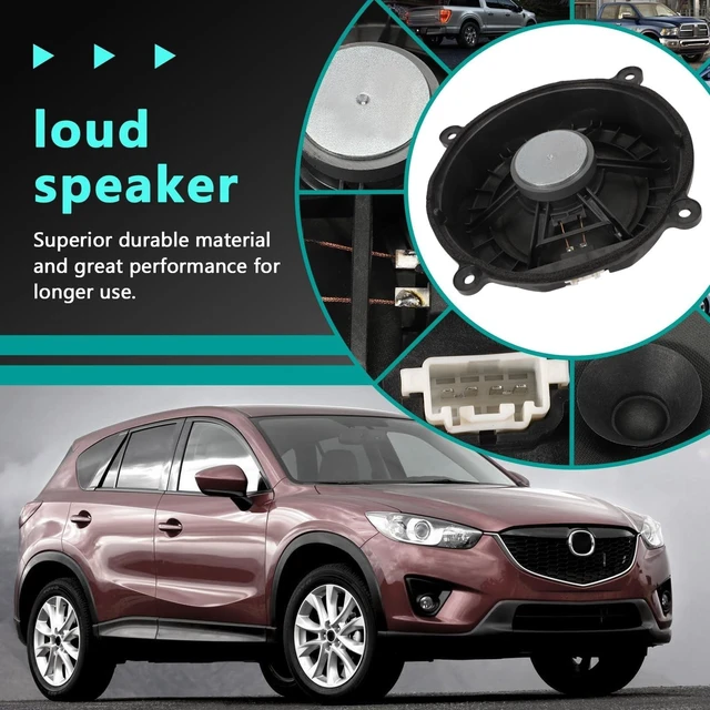Alt view image 9 of 10 - Gaogsiy BHN9-66-960 Speaker Front Door Fit Mazda 3 2014-2018, Mazda 6 CX-5 2013-2016 Replace KF01-66-960 Black