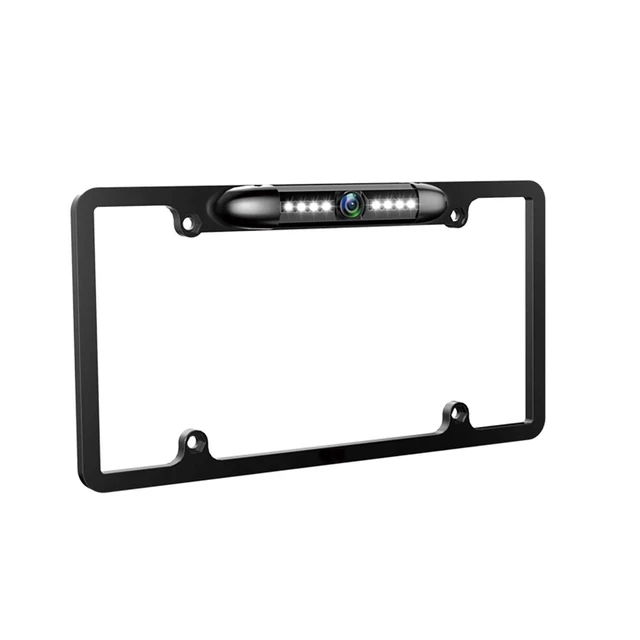 Alt view image 6 of 10 - GLK Backup Camera 1080P Rear View Reverse Camera - License Plate Backup Camera, Startlight Night Vision Wide Angle IP69 Waterproof CVBS-AHD Metal Housing, for 12-24V Cars