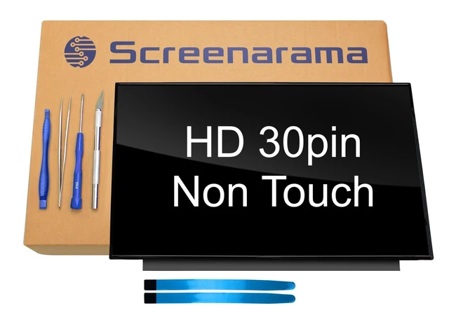 Alt view image 6 of 10 - SCREENARAMA New Screen Replacement for HP 14-DQ2031WM 14-DQ2078WM (Glossy) 30pin HD 1366x768 LCD LED Display with Tools and Tape