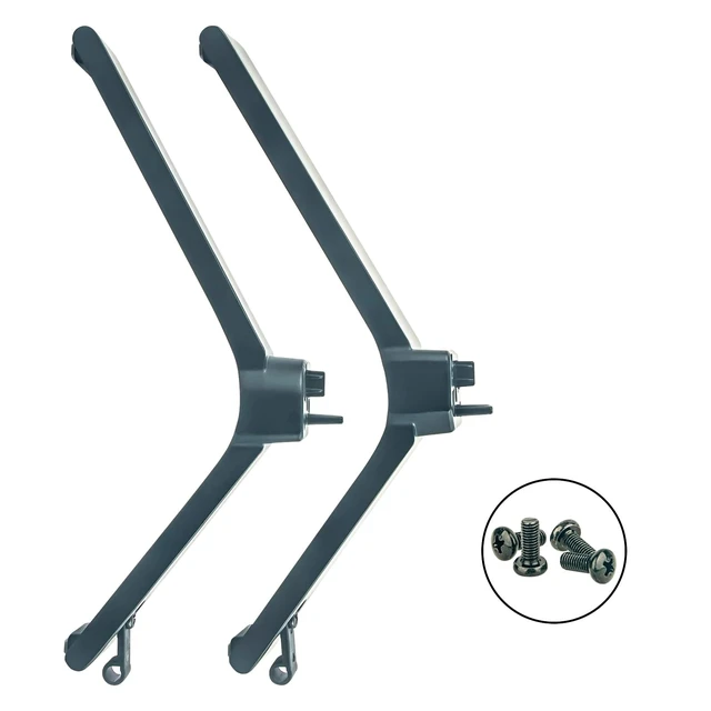 Alt view image 10 of 10 - PERFASCIN TV Base Stand Legs 2085-L 2085-R Compatible with Toshiba TV 43C350LU - Screws Included