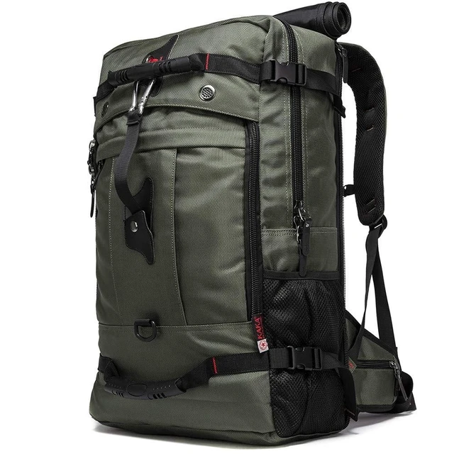 Alt view image 6 of 10 - KAKA Travel Backpack, Carry On Backpack Durable Convertible Duffle Bag Fit for 17.3 Inch Laptop for Men and Women(Large 40L)