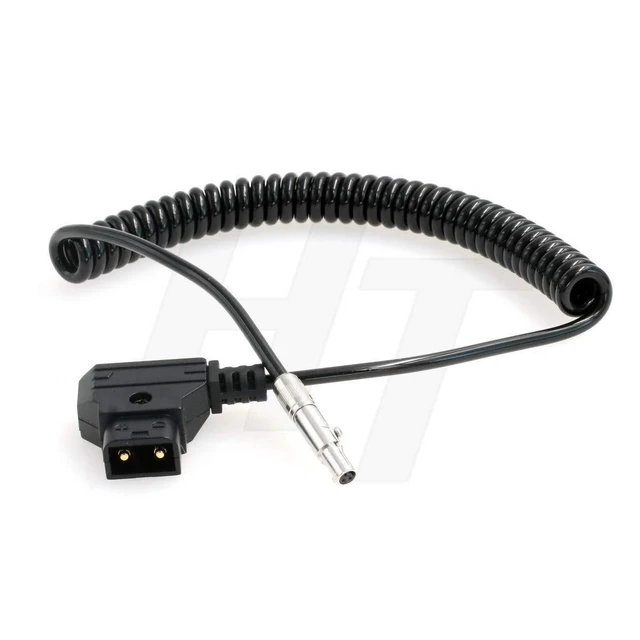 Alt view image 6 of 6 - HangTon Odyssey 7 7Q 7Q+ Apollo Monitor D-tap Power Supply Cable for Convergent Design (coiled)