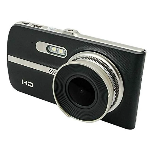 Alt view image 6 of 10 - Dash Cam MASO Dual Lens HD 1080P 4" In Car DVR Video Camera Recorder Night Vision
