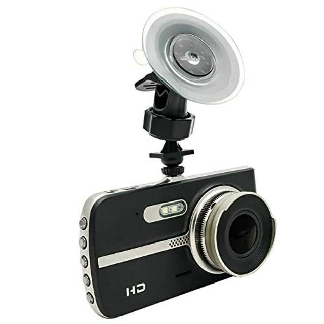 Alt view image 8 of 10 - Dash Cam MASO Dual Lens HD 1080P 4" In Car DVR Video Camera Recorder Night Vision