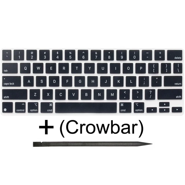 Alt view image 4 of 4 - Bfenown Replacement QWERTY US English Keyboard keycaps Keys for iPad Pro 12.9 inch (3rd, 4th, 5th and 6th gen) and iPad Air 13'' (M2) Magic Keyboard (Black)