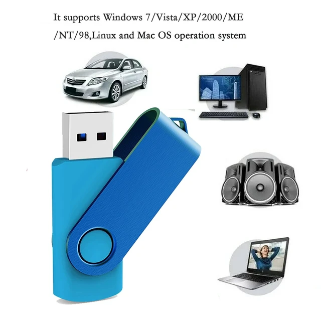 Alt view image 10 of 10 - 10 Pack 4GB USB Flash Drive Bulk Pack, Bulk USB 2.0 Flash Drives Thumb Drive Swivel Memory Stick Jump Drive Pen Drive Zip Drive