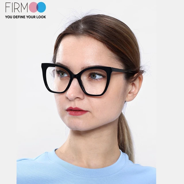 Alt view image 7 of 10 - Firmoo Butterfly-shaped Blue Light Blocking Glasses for Women, Oversized Stylish Computer Glasses Lightweight Eyewear