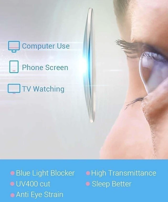 Alt view image 10 of 10 - Firmoo Butterfly-shaped Blue Light Blocking Glasses for Women, Oversized Stylish Computer Glasses Lightweight Eyewear