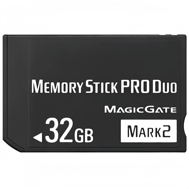 Alt view image 6 of 10 - Original 32GB Memory Stick Pro Duo Mark2 -Compatible with PSP 1000 2000 3000 and Camera Accessories Storage Card - High Speed