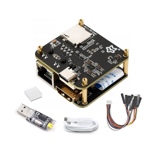 Alt view image 6 of 10 - Luckfox PicoKVM IP KVM Mini Remote Control O&M Tool - 1.2G RV1106G3 Linux RISC-V CPU, 256M DDR3 RAM 8GB eMMC, HDMI Video Input HID Signals Output,100Mbps RJ45 Ethernet, I/O SD Card Port (PicoKVM Lite)