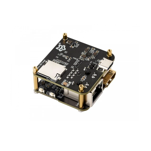 Alt view image 7 of 10 - Luckfox PicoKVM IP KVM Mini Remote Control O&M Tool - 1.2G RV1106G3 Linux RISC-V CPU, 256M DDR3 RAM 8GB eMMC, HDMI Video Input HID Signals Output,100Mbps RJ45 Ethernet, I/O SD Card Port (PicoKVM Lite)
