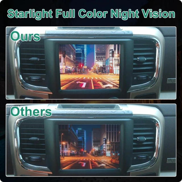 Alt view image 10 of 10 - 56038978AL Backup Camera, GreenYi Rear View Camera Fit for Dodge RAM 1500 2500 3500 2013-2018, for Dodge RAM 4500 5500 2013-2015, for Dodge SRT Viper 2013-2017, Chrysler 200 2015 Replace OE 590-079