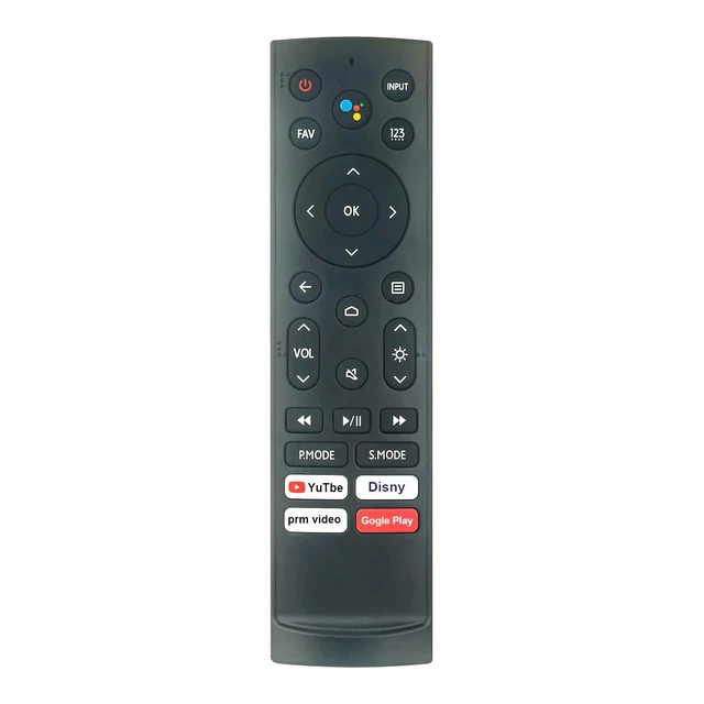 Alt view image 9 of 10 - AULCMEET ERF3AA90H New Replaced Voice Remote Control Fit for Hisense TV PX1-PRO (PX1G)