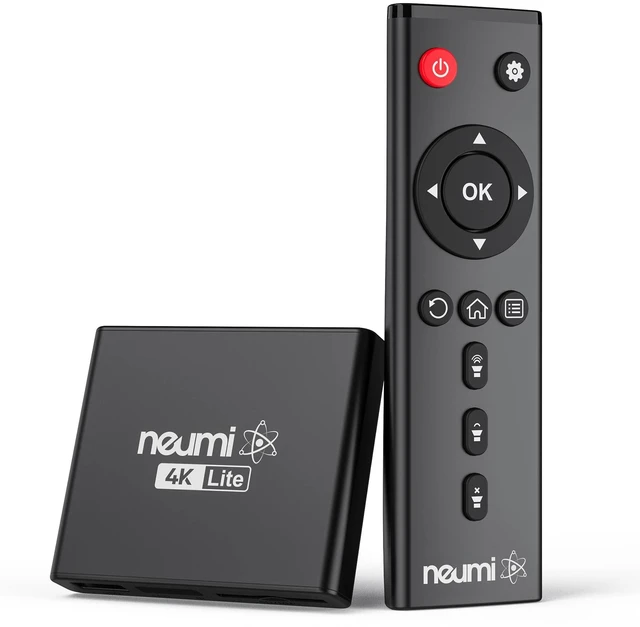 Alt view image 6 of 10 - NEUMI Atom 4K Lite Ultra-HD Digital Media Player for USB Drives and SD Cards - Plays 4K/UHD Videos, HEVC/H.265, HDMI and Analog AV, Automatic Playback, Looping, Trigger Capability