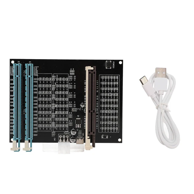 Alt view image 7 of 10 - Computer Graphics Card Tester, Purpose Display Video Graphics Card Tester Specifically Designed for Testing Data Bus Connections