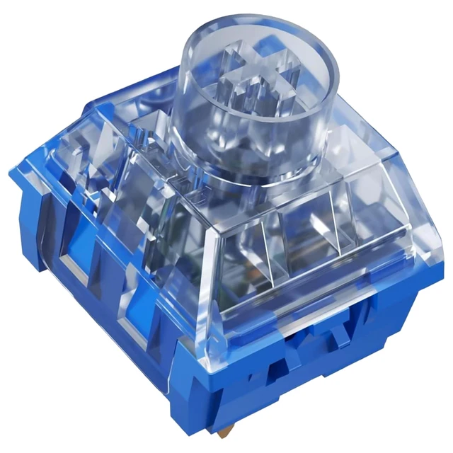 Alt view image 6 of 10 - Zhouwang Kailh Box lslet Pro Silent Switches,Deep Sea Silent Linear 3-Pin 45gf Waterproof Dustproof Mechanical Keyboard Switches(lslet Linear,108Pcs)