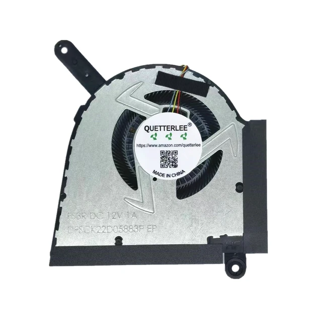 Alt view image 7 of 8 - New Laptop CPU and GPU Cooling Fan for ASUS FX607 FA607 FX607JU FX607JV FA607PI FA607PV 2024 Series FS3Q FS3R DFSCK22D05883P DFSCL12E16486P 13NR0HW0M03011 13NR0HW0M02011 DC12V 1A Fan