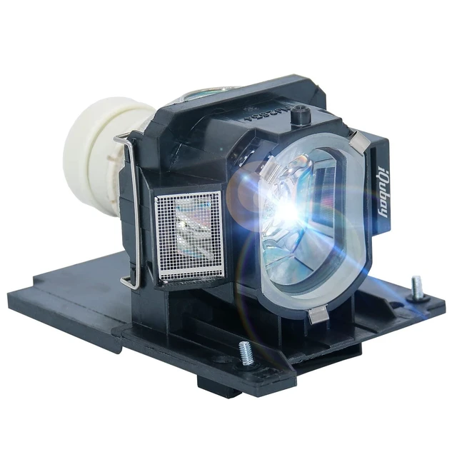 Alt view image 6 of 10 - iQubay DT01021 Replacement Projector Lamp for Hitachi CP-X2010 CP-X2010N CP-X2510 CP-X2510E CP-X2510N CP-X2511N CP-X2514WN CP-X3010E CP-X3010N CP-X3011 CP-X3014N CP-X3511 WX3011N ED-X40 X42 X45N X42N