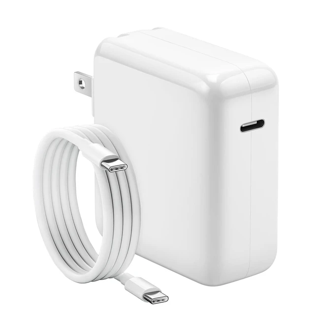 Alt view image 6 of 10 - Mac Book Pro Charger, 118W USB C Charger Fast Charger with USB C to Type C Cables Compatible with MacBook Pro/Air, M1 M2 M3 M4 M5, iPad, Samsung Galax and More