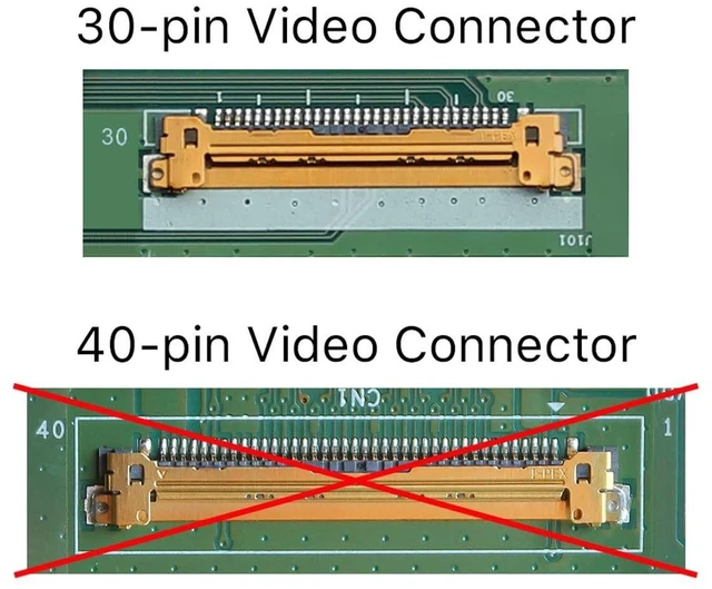 Alt view image 9 of 10 - SCREENARAMA New Screen Replacement for N140BGA-EA4 Rev.C1 C2 C3 C4 C5, HD 1366x768, Matte, LCD LED Display with Tools