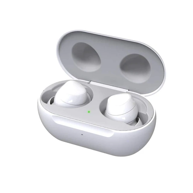 Alt view image 7 of 10 - Charging Case for Galaxy Buds/Galaxy Buds+ (SM-R170/R175), Replacement Charger Case Cradle Dock for Samsung Earbuds (White)