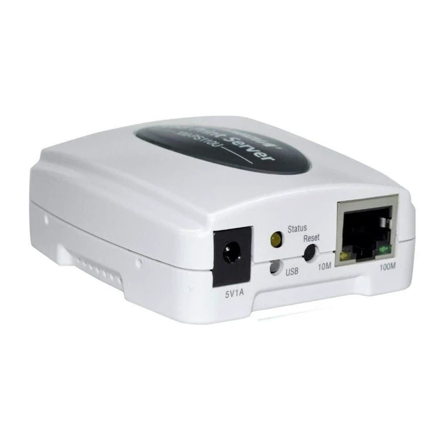Alt view image 4 of 4 - X-MEDIA XM-PS110U 1-Port 10/100Mbps Fast Ethernet USB Print Server ^^ USB 2.0 Port Network Print Server
