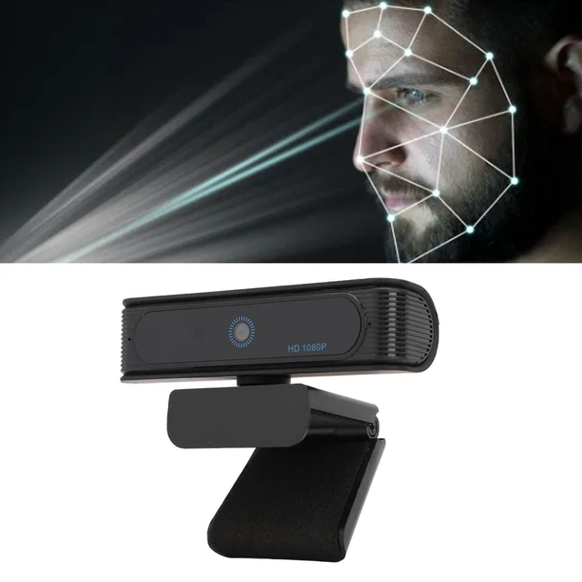 Alt view image 10 of 10 - Goshyda Recognition Webcam, for Hello Full HD 1080P 30FPS, Streaming, Compatible with for 11, for 10, Easy Login for Desktop & Laptop