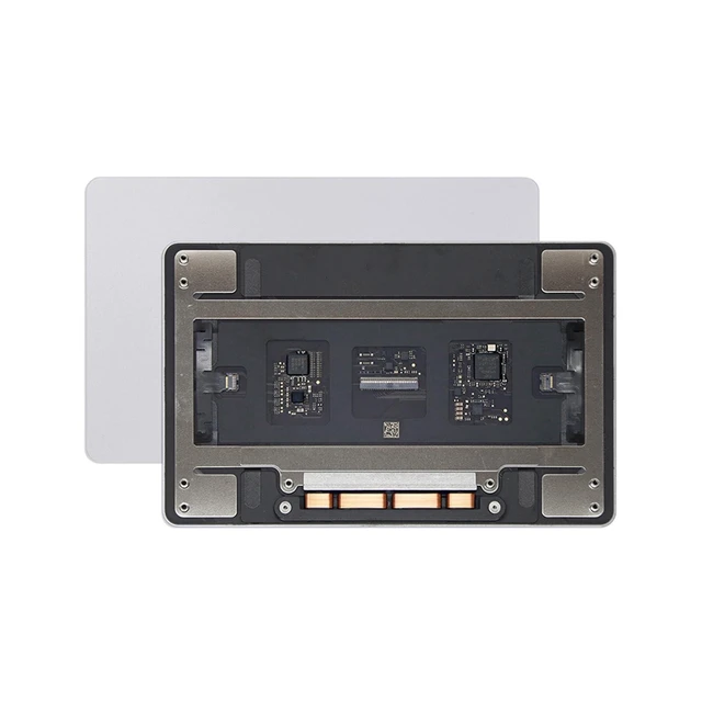 Alt view image 7 of 10 - iPartsleader A2779 Trackpad Replacement for MacBook Pro M2 (14-inch,2023) Touchpad with Cable and Screws Tool Kit EMC 8102 661-32206 661-32208 821-04155 (Silver)