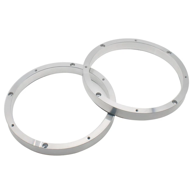 Alt view image 8 of 10 - SYCZIOHU 6-1/2 Inch Aluminum Alloy Speaker Spacer Heavy Dtuy Woofer Spacer Ring Car Speaker Mounting Ring Spacer Adapter